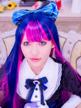 Stocking (Panty & Stocking) cosplay by Kuuya!_033