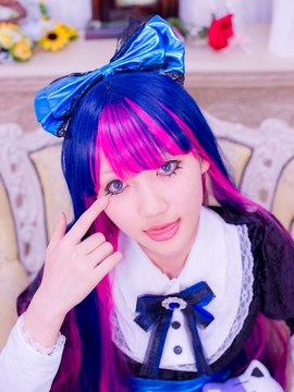 Stocking (Panty & Stocking) cosplay by Kuuya!_034