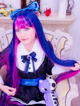 Stocking (Panty & Stocking) cosplay by Kuuya!_035