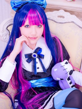 Stocking (Panty & Stocking) cosplay by Kuuya!_036