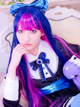 Stocking (Panty & Stocking) cosplay by Kuuya!_037