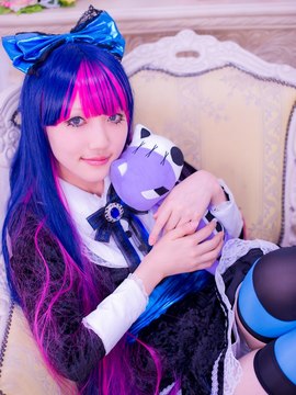 Stocking (Panty & Stocking) cosplay by Kuuya!_038