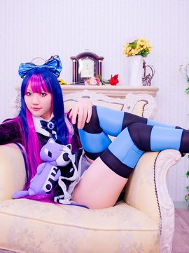 Stocking (Panty & Stocking) cosplay by Kuuya!_043