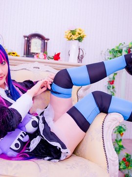 Stocking (Panty & Stocking) cosplay by Kuuya!_045