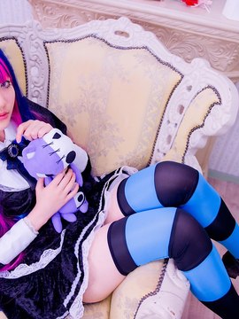 Stocking (Panty & Stocking) cosplay by Kuuya!_056