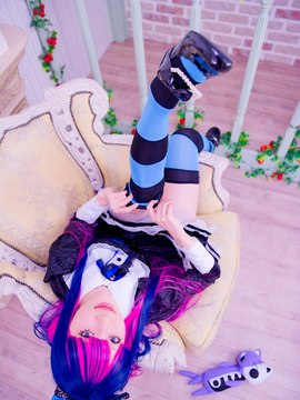 Stocking (Panty & Stocking) cosplay by Kuuya!_068