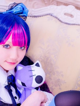 Stocking (Panty & Stocking) cosplay by Kuuya!_080