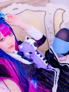 Stocking (Panty & Stocking) cosplay by Kuuya!_081