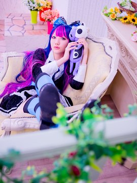 Stocking (Panty & Stocking) cosplay by Kuuya!_089