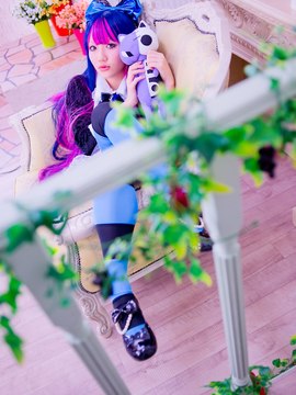 Stocking (Panty & Stocking) cosplay by Kuuya!_091