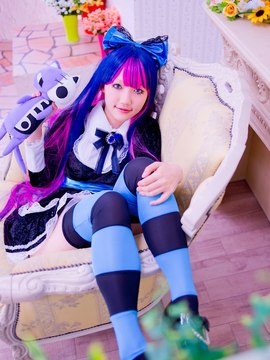 Stocking (Panty & Stocking) cosplay by Kuuya!_095
