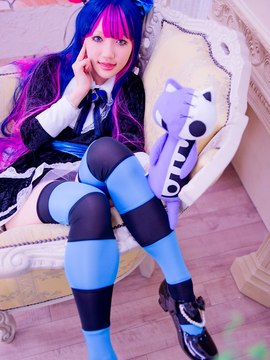 Stocking (Panty & Stocking) cosplay by Kuuya!_096