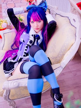Stocking (Panty & Stocking) cosplay by Kuuya!_099