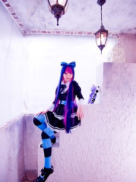 Stocking (Panty & Stocking) cosplay by Kuuya!_108
