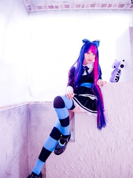 Stocking (Panty & Stocking) cosplay by Kuuya!_110