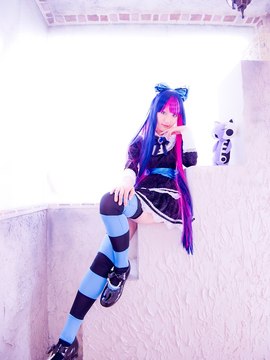 Stocking (Panty & Stocking) cosplay by Kuuya!_111