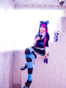 Stocking (Panty & Stocking) cosplay by Kuuya!_112