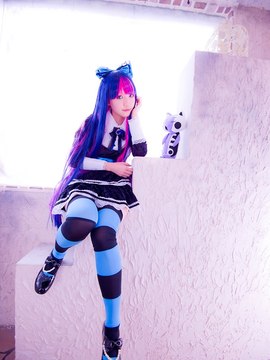 Stocking (Panty & Stocking) cosplay by Kuuya!_115