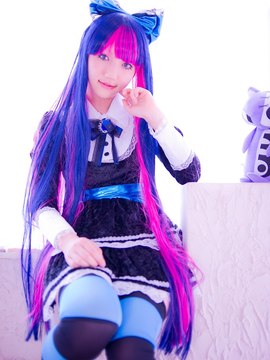 Stocking (Panty & Stocking) cosplay by Kuuya!_117