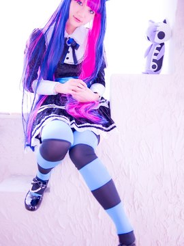 Stocking (Panty & Stocking) cosplay by Kuuya!_119