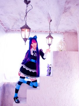 Stocking (Panty & Stocking) cosplay by Kuuya!_129