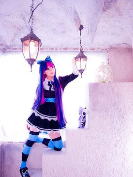 Stocking (Panty & Stocking) cosplay by Kuuya!_130