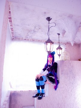 Stocking (Panty & Stocking) cosplay by Kuuya!_139