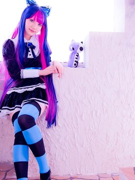 Stocking (Panty & Stocking) cosplay by Kuuya!_144