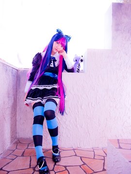 Stocking (Panty & Stocking) cosplay by Kuuya!_146