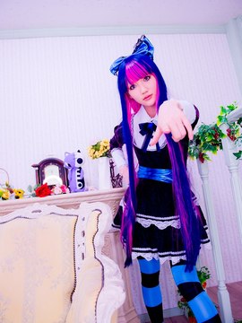 Stocking (Panty & Stocking) cosplay by Kuuya!_151