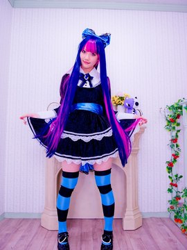 Stocking (Panty & Stocking) cosplay by Kuuya!_153