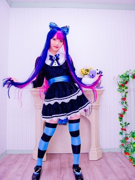 Stocking (Panty & Stocking) cosplay by Kuuya!_157