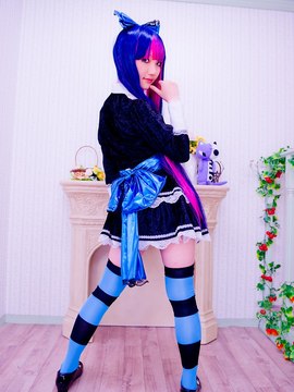 Stocking (Panty & Stocking) cosplay by Kuuya!_159