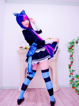 Stocking (Panty & Stocking) cosplay by Kuuya!_161