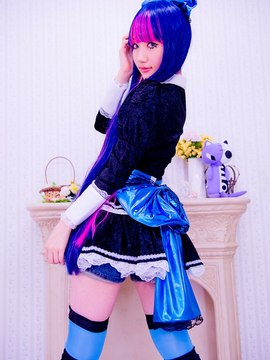 Stocking (Panty & Stocking) cosplay by Kuuya!_162
