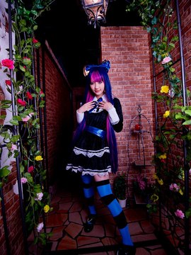 Stocking (Panty & Stocking) cosplay by Kuuya!_186