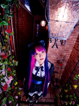 Stocking (Panty & Stocking) cosplay by Kuuya!_194