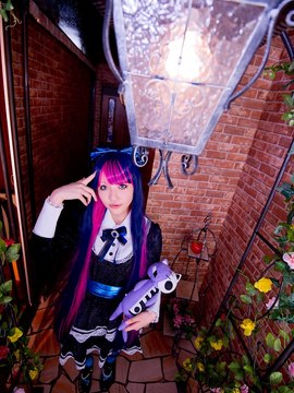 Stocking (Panty & Stocking) cosplay by Kuuya!_204