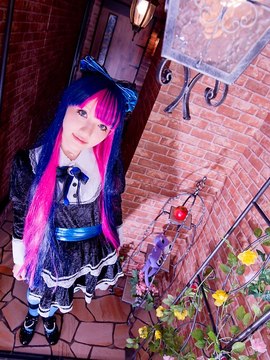 Stocking (Panty & Stocking) cosplay by Kuuya!_206