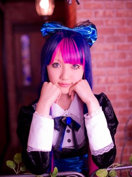Stocking (Panty & Stocking) cosplay by Kuuya!_216