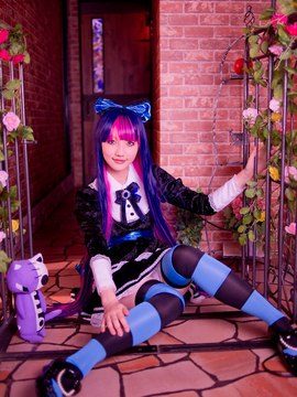 Stocking (Panty & Stocking) cosplay by Kuuya!_231