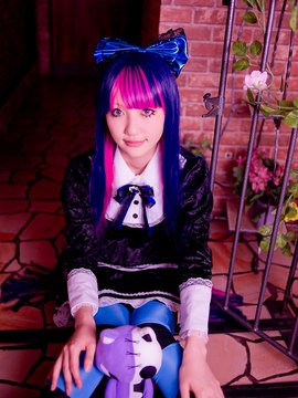 Stocking (Panty & Stocking) cosplay by Kuuya!_236