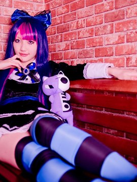 Stocking (Panty & Stocking) cosplay by Kuuya!_238