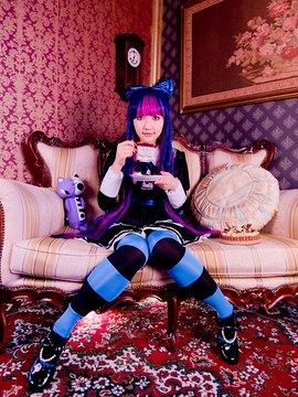 Stocking (Panty & Stocking) cosplay by Kuuya!_240