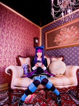 Stocking (Panty & Stocking) cosplay by Kuuya!_242