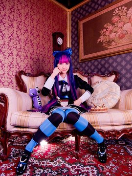 Stocking (Panty & Stocking) cosplay by Kuuya!_246