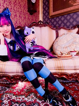 Stocking (Panty & Stocking) cosplay by Kuuya!_254