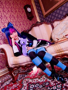 Stocking (Panty & Stocking) cosplay by Kuuya!_255