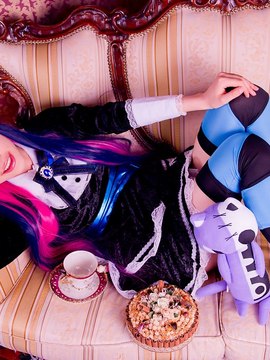 Stocking (Panty & Stocking) cosplay by Kuuya!_283