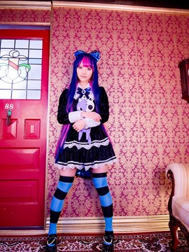 Stocking (Panty & Stocking) cosplay by Kuuya!_287